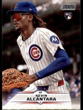 2025 Stadium Club #91 Kevin Alcántara Red Foil Chicago Cubs