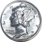 1942/1 Mercury Dime Key Date RARE  Choice AU NICE COIN