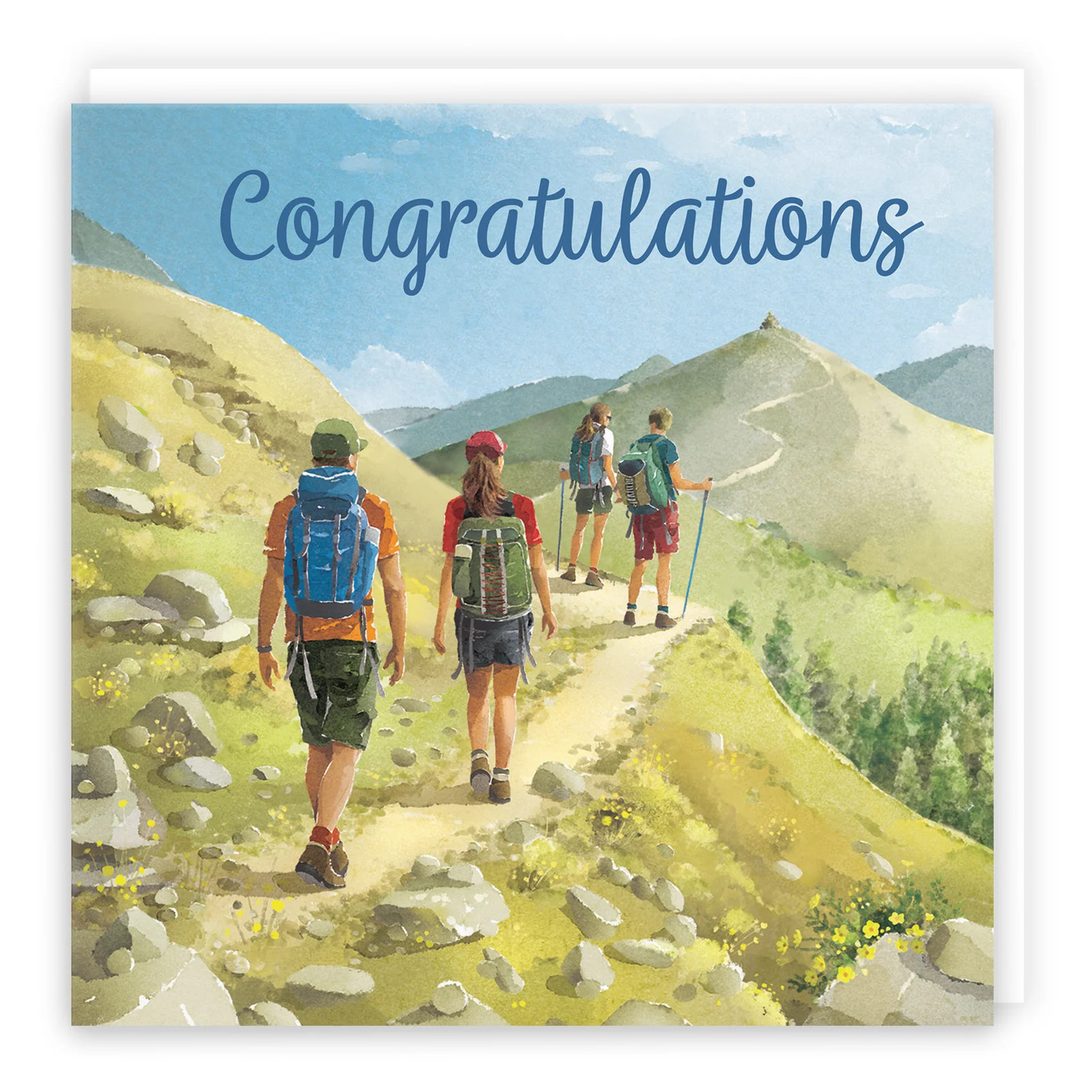 Congratulations Card Walking Milo's Gallery