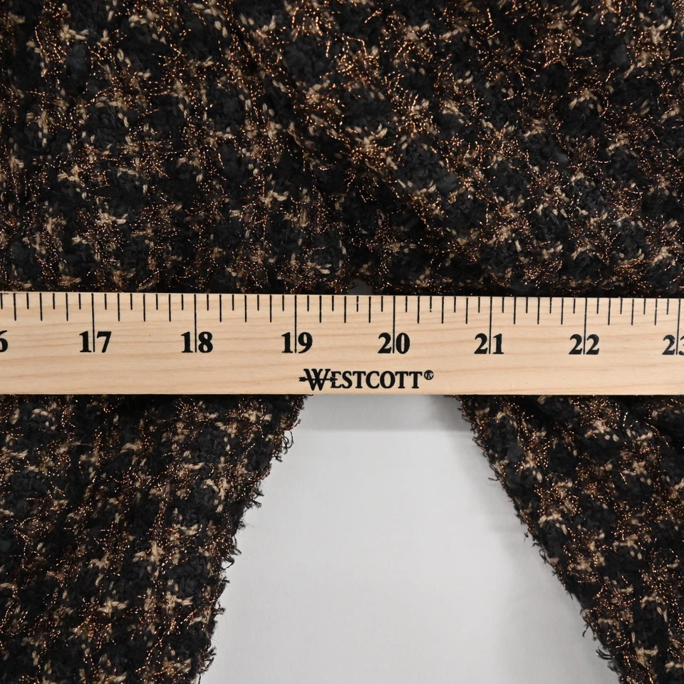 Blazer De Colección ANNE KLEIN Mujer Lana Tweed Talla 2 Academia Preppy Retro Carrera 00s Foto 3 de 4