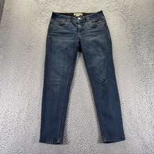 Democracy Jeans Womens Size 6 Blue AB Technology Cotton Stretch Skinny Fit