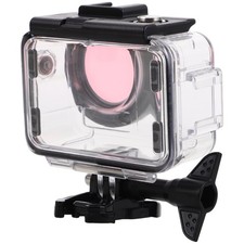 Durable Acrylic Waterproof Camera Protective Shell with Dual Cold Shoe Mounts
