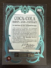 COCA COLA🔥2023 Autógrafos Históricos EDAD DORADA Amatista Paralela Lámina #129 3/16