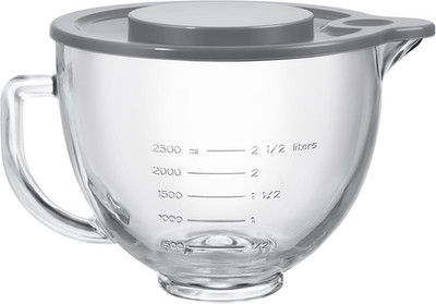Glas-Rührschüssel Für Kitchenaid 4,5 Quart Und 5 Quart, Standmixer-Schüssel Mit 