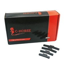 100Pcs AW Series Clip on Wheel Weights Black Coated Assortment 1.25-2 AW Style