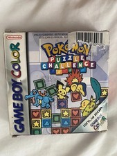 Nintendo Pokémon Puzzle Gameboy Challenge PAL 2000 ELSPA 3+ GBC Boxed was sealed