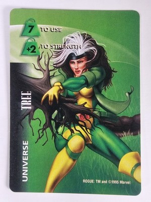 1995 Fleer Marvel Overpower Universe Rogue Tree CCG TCG We Combine Shipping
