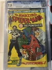 Amazing Spider-Man #129 CGC 7.5 🔥 1st Punisher 🔥 Marvel Key White Page Beauty