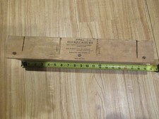 DURALL Rock Maple Mitre Box No.118 Yonkers NY Vintage Made In USA Wooden Wood