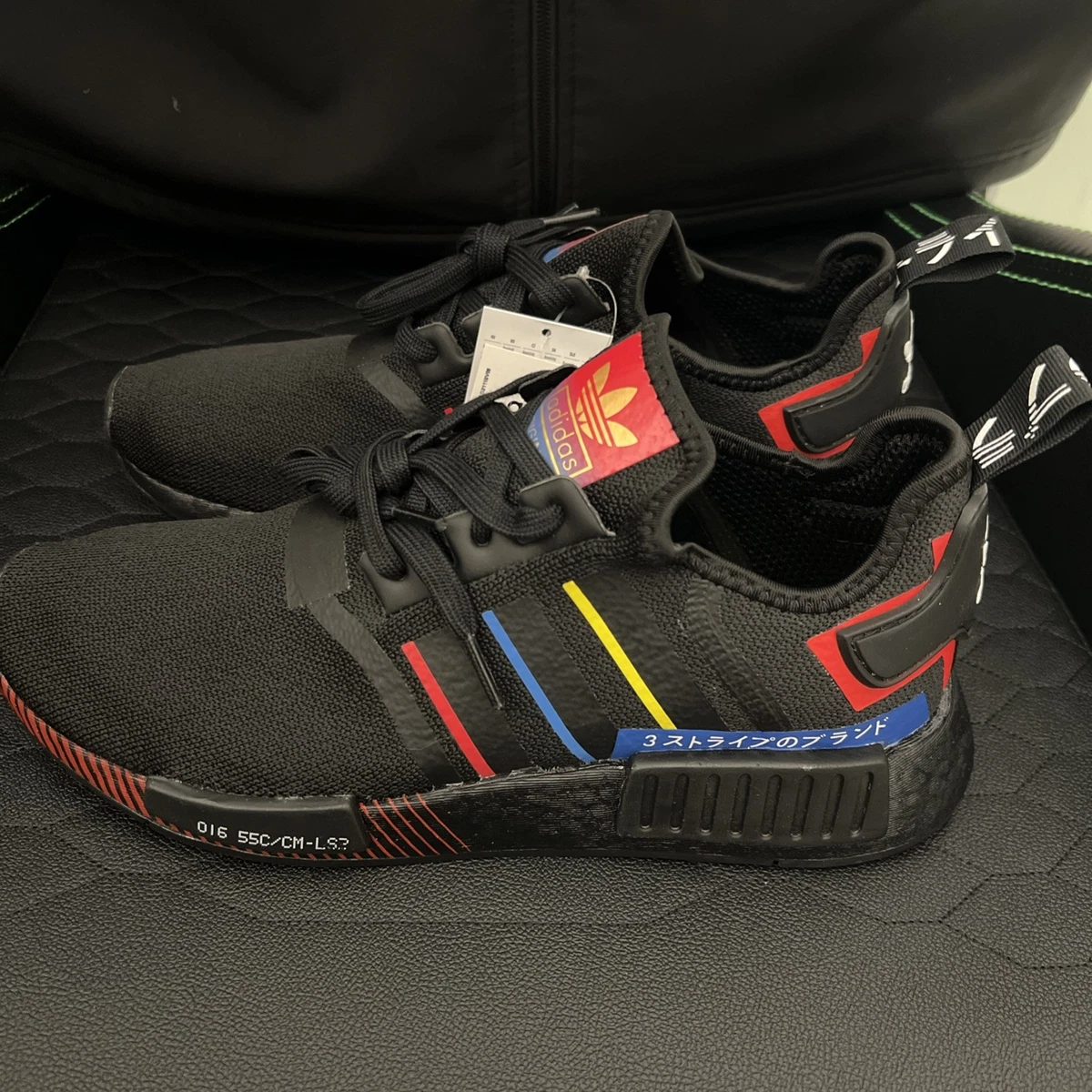 Adidas NMD_R1 Olympic Pack - Black for sale | eBay