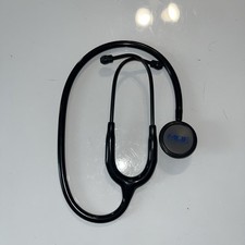 MDF Instruments Dual Head Stethoscope – Black – Medical – Good Condition