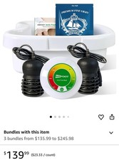 Upgraded Ionic Foot Bath Detox Machine, Foot Spa Bath for Home Use, Foot Cleaner