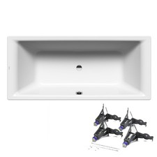 KALDEWEI Stahl Badewanne PURO DUO 170 x 75 alpinweiß optinal Fußgestell 5030