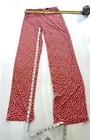 Elegance Miss Viscose Pants Red With White Polkadots Europe Size 36 — photo 5