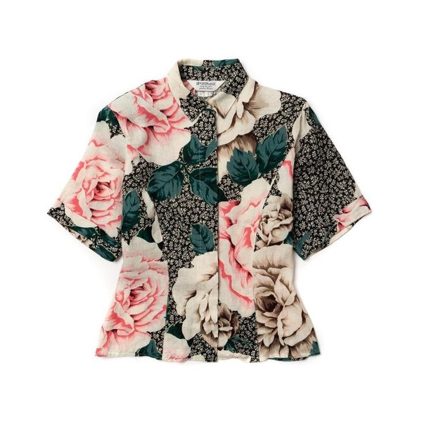 Women Sportmax Shirt Multicolor Linen 38 / M / 46