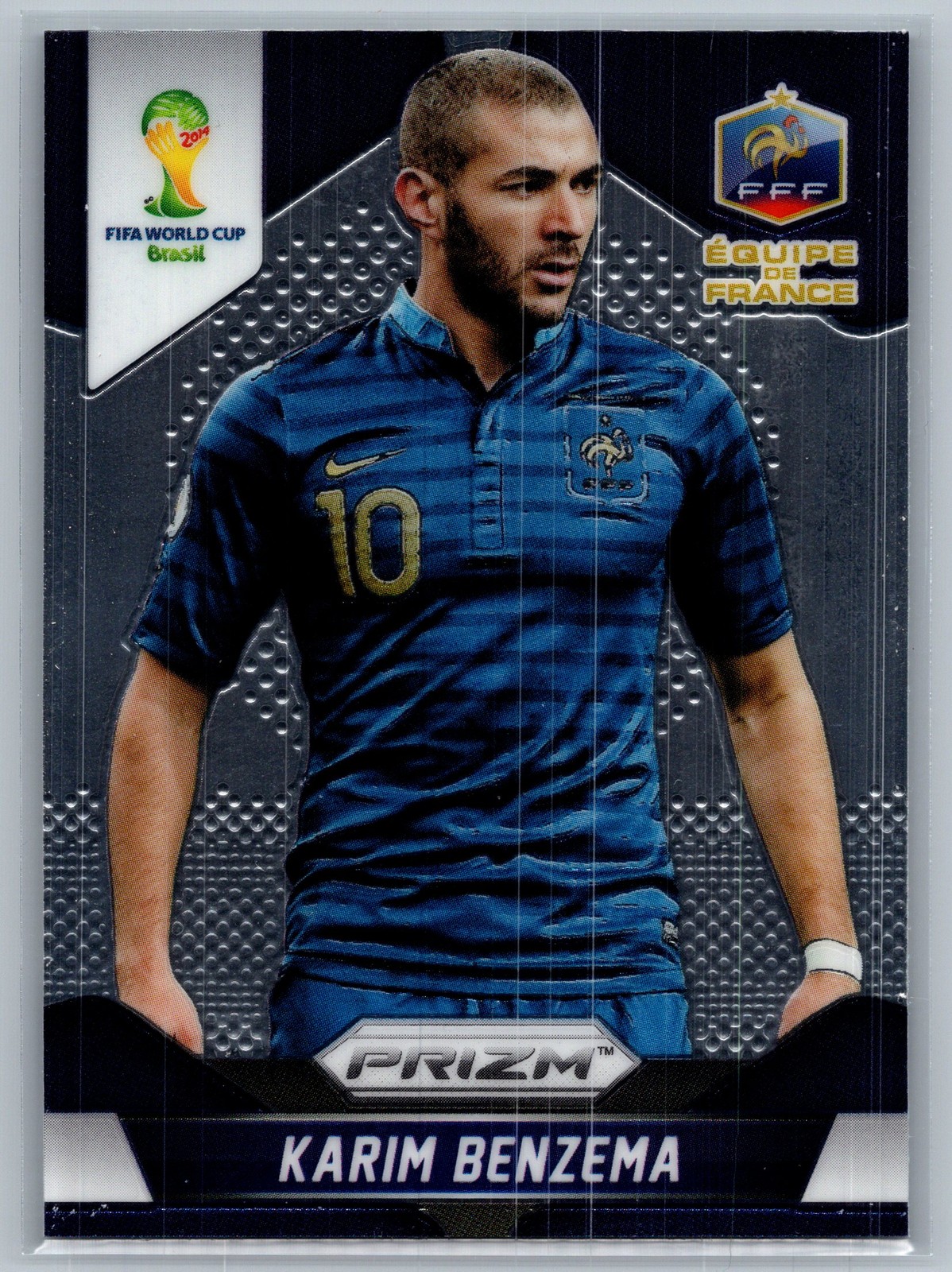 2014 Panini Prizm FIFA World Cup Brazil #82 Karim Benzema