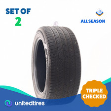 Set Of 2 Used 29545r20 Hankook Dynapro Hp2 Plus Nc0 114v - 6.532 Set Of 2 Used 29545r20 Hankook Dynapro Hp2 Plus Nc0 114v - 6.532
