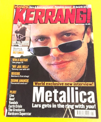 Kerrang! 807 June 24 2000 - Metallica, Deftones, Deicide, Skunk Anansie,