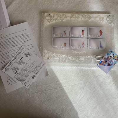 Limited Edition] Disney 100th Anniversary Suica Card Set of 6