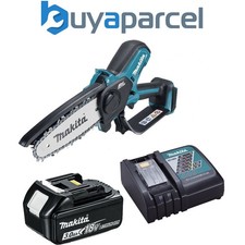 Image of Makita DUC101Z Cordless Brushless Pruning Saw 18V 100mm + 3ah Battery & Charger