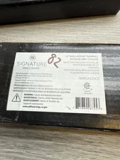 Signature Hardware 12” Wall-Mount Rainfall Shower Arm SHRSA120CP 446524, Chrome