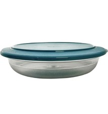 Tupperware Tafelperle 1,3l Grün Flach Servierschale