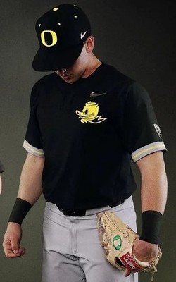 Nike Oregon Ducks Baseball Jersey Nike Vapor Prime 2.0 - L