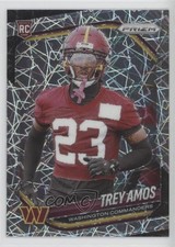 2025 Panini Prizm Rookies Lazer Prizm Trey Amos #400 1d0x