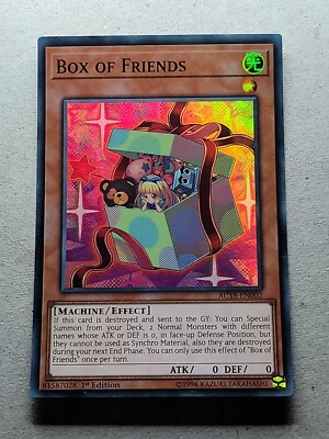 Box of Friends - AC18-EN002 - Super Rare - 1st Edition - YuGiOh | eBay
