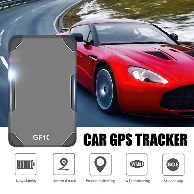 GF10 Mini Magnetic GPS Tracker Real-time Car Truck Vehicle Locator GSM GPRS USA