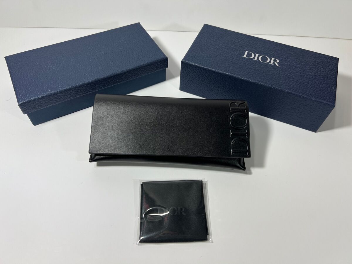 DIOR BOX AND SUNGLASSES EYEGLASSES Case Box Black Small | eBay DIOR BOX AND SUNGLASSES EYEGLASSES Case Box Black Small | eBay
