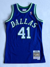 New Mitchell And Ness Dallas Mavericks 1998-99 Dirk Nowitzki HWC Swingman Jersey