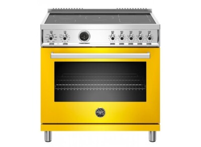 Bertazzoni PROF365INSGIT Professional Series 36'' Induction Range, Giallo Yellow