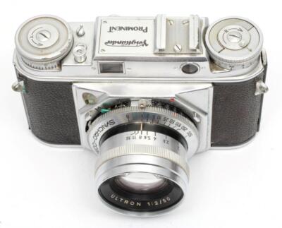 Vintage Voigtlander Prominent Rangefinder Camera Ultron 50mm f1:2