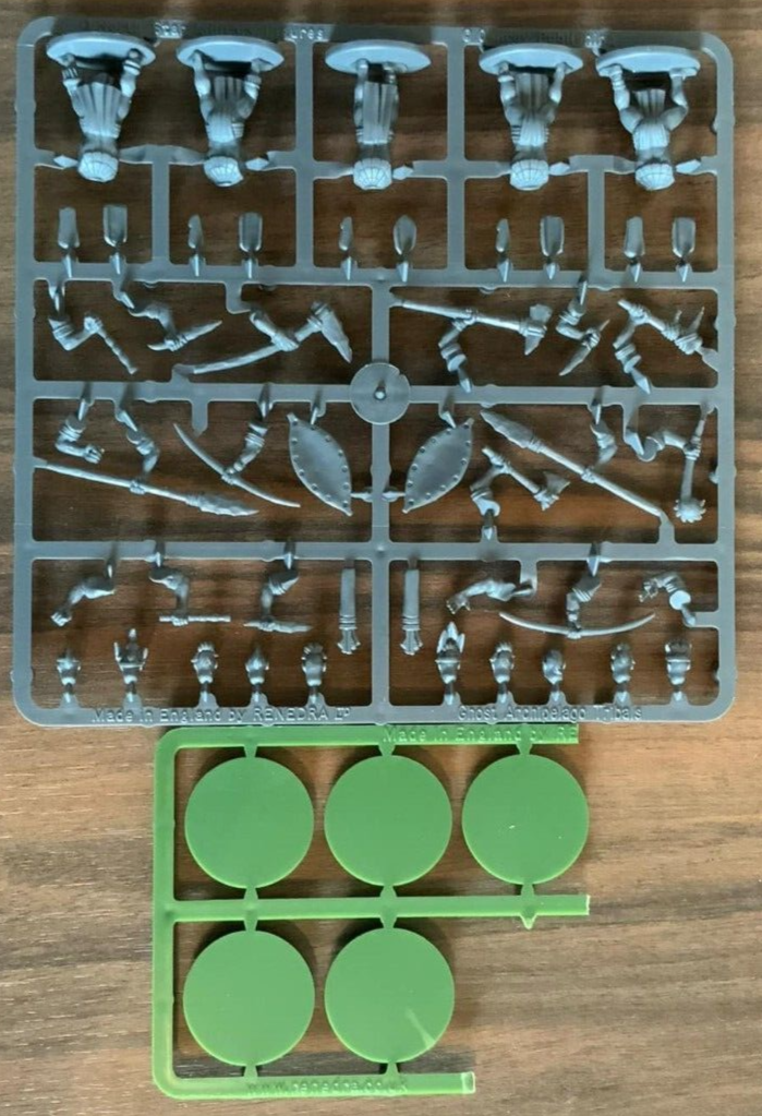 Tribals Sprue + Bases - Frostgrave Ghost Archipelago North Star Military Figures