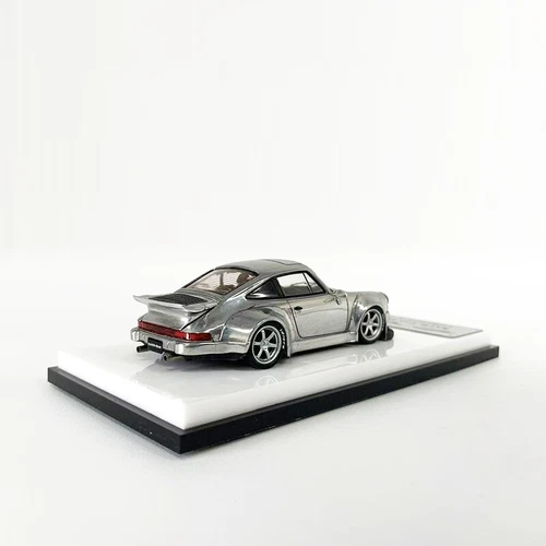 MC 1:64 Model Car Porsche RWB 930 Alloy Diecast Vehicle Collection-Chrome Silver - Picture 6 of 8