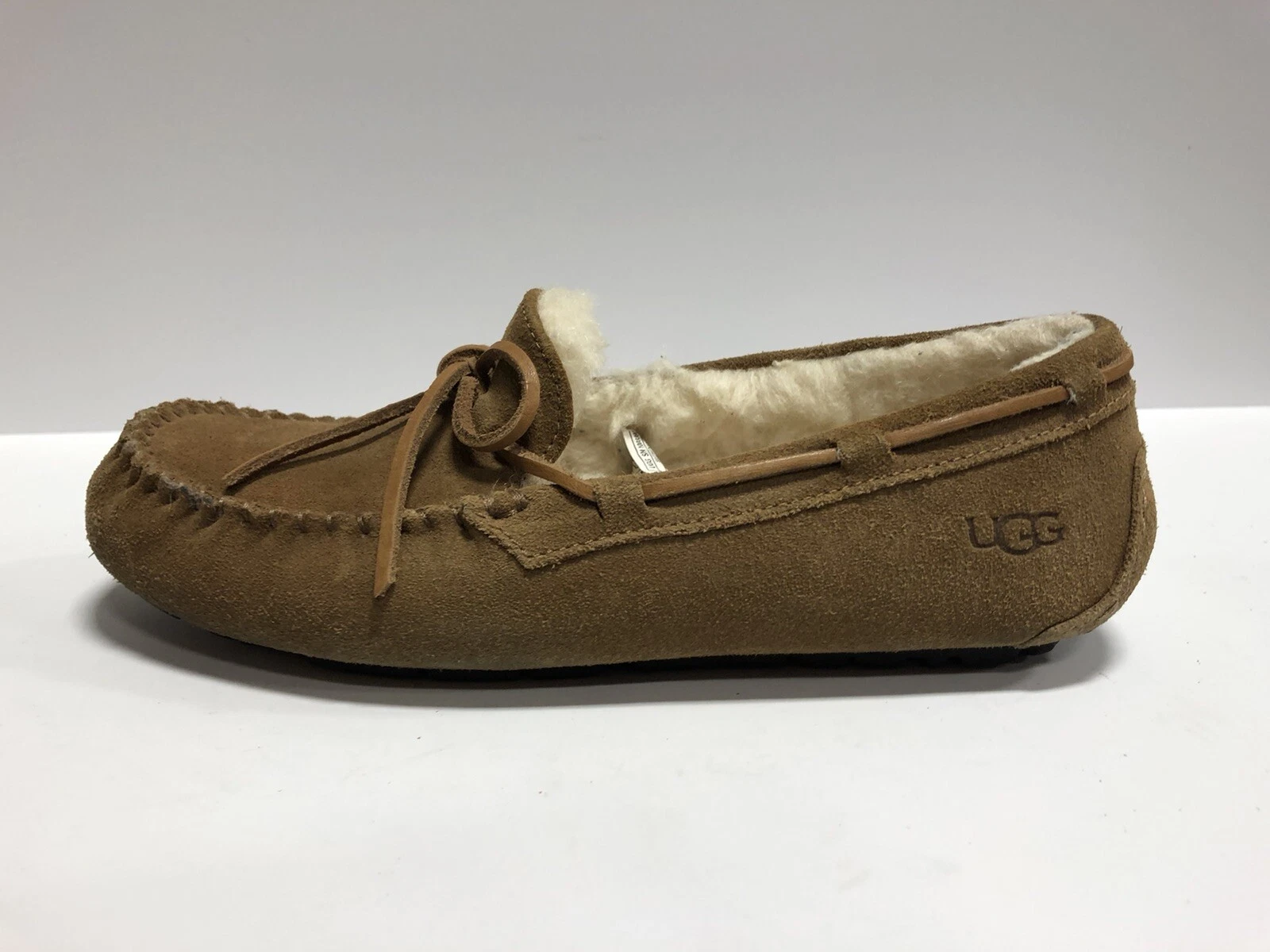 UGG Olsen Ciabatta Uomo Castagno Scamosciato Taglia 7 M