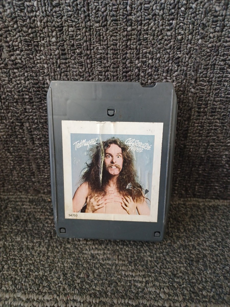 TED NUGENT Cat Scratch Fever 8 Track Tape 1977 | eBay