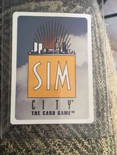 1995 MGI Sim City The Card Game SMALL BUSINESS **RARE** KINDERGARTEN MINT+ PROMO