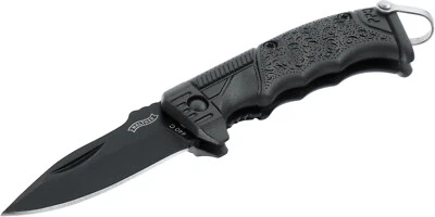 Walther Mini Taschenmesser PPQ Micro Outdoor Messer Knife schwarz
