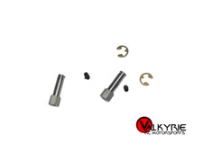 RC Losi LXT Steering Posts Aluminum Silver 2 1512