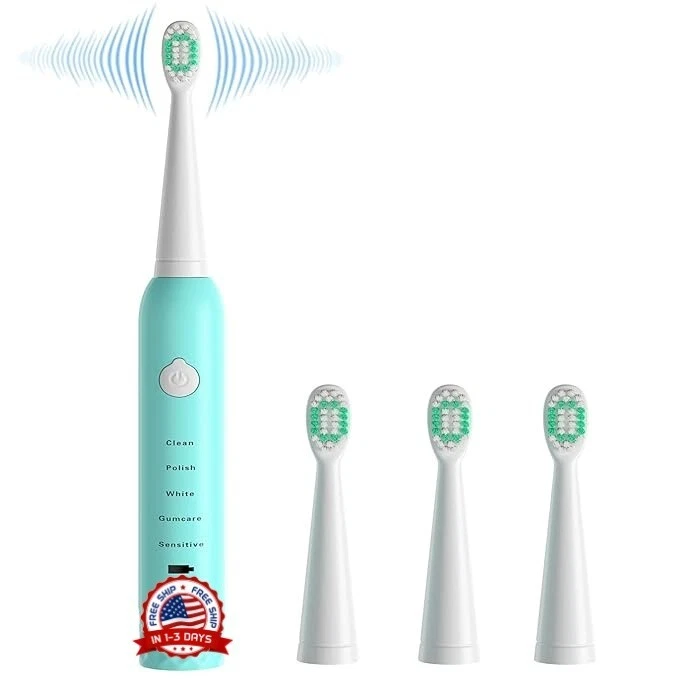 Cepillos de Dientes Electricos y Ultrasonico Portatil Recargable con
