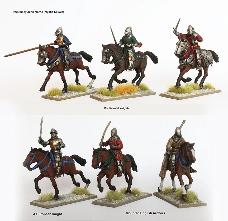 Perry Miniatures AO70 - Agincourt Mounted Knights 1415-1429 - 28mm PLASTIC BOX S - Image 4 of 4