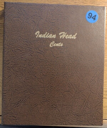 INDIAN HEAD CENTS #7101 - DANSCO ALBUM - GENTLY USED ***SHIPS FREE****#94