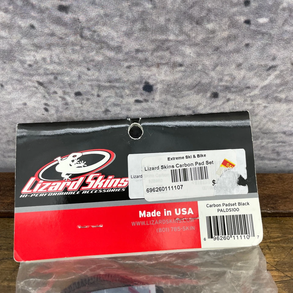 Juego de almohadillas BMX Lizard Skins NOS carbono Mid School BMX OG 90s tubo superior 7" mini Foto 3 de 4