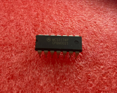 MC33174P OP AMP Very Low Power 14 PIN DIP Motorola (Lot of 2)