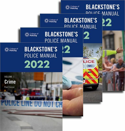Blackstone's Police Manuals Four Volume Set 2022, Connor, Paul,