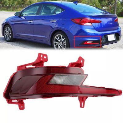 Rear Bumper Reflector Reverse Back Up Light Driver for 19-20 Hyundai Elantra