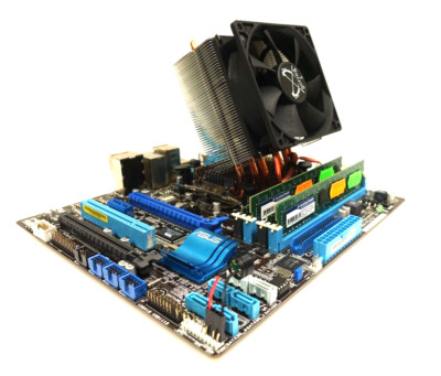 PC Bundle Asus P8P67-M mit Intel Core i5-2500K @ 3,3 GHz + 12 GB DDR3
