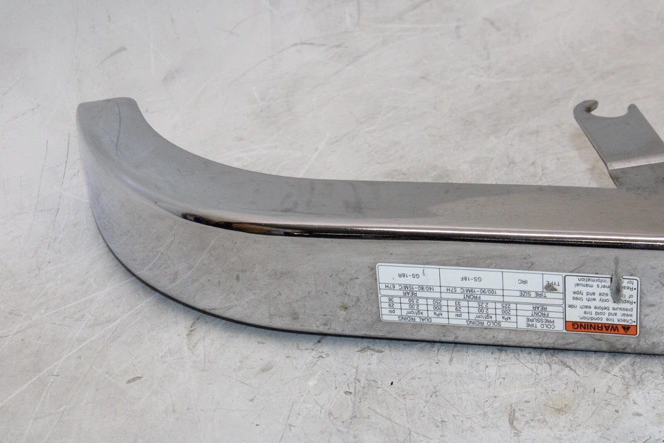 Suzuki Savage 650 LS650P 2005 OEM transmisión trasera cadena protector cubierta escudo Foto 2 de 4